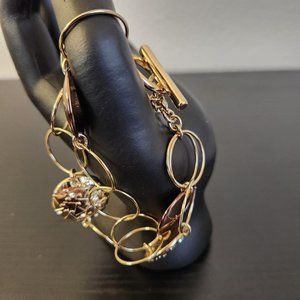 Gold and Copper Colored Bracelet